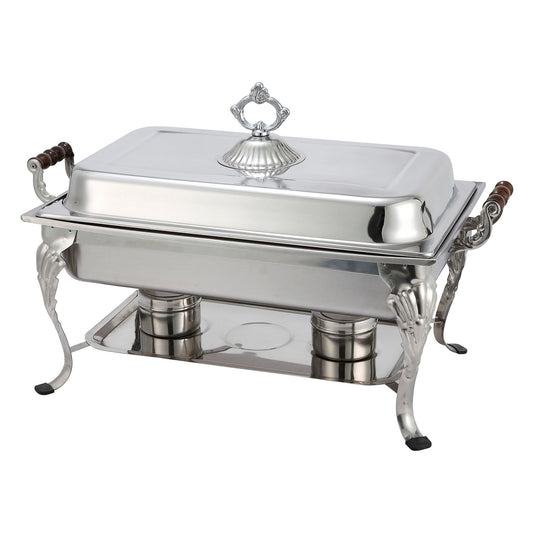 408-1 - Crown Collection 8 Quart Full-Size Chafer, Medium Weight