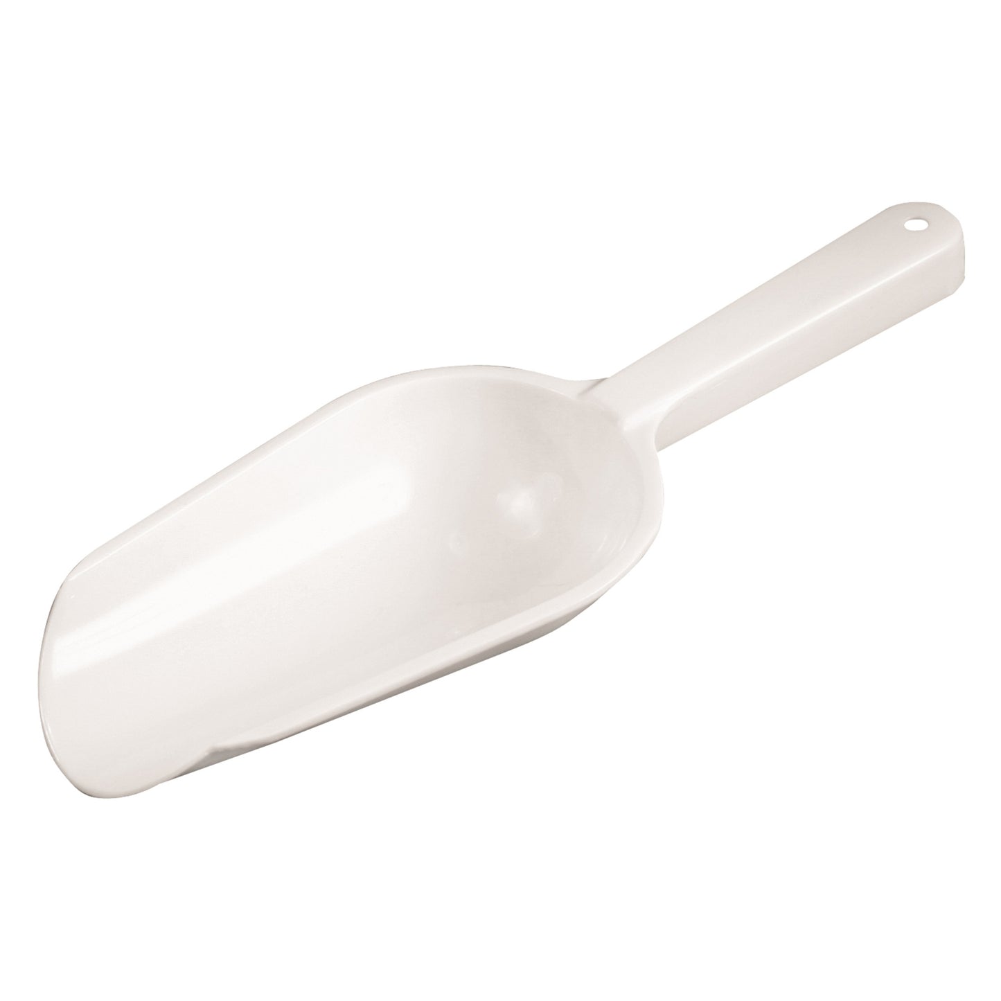 CR-849W - Bar Maid 8 oz Polyethylene Round Bowl Scoop