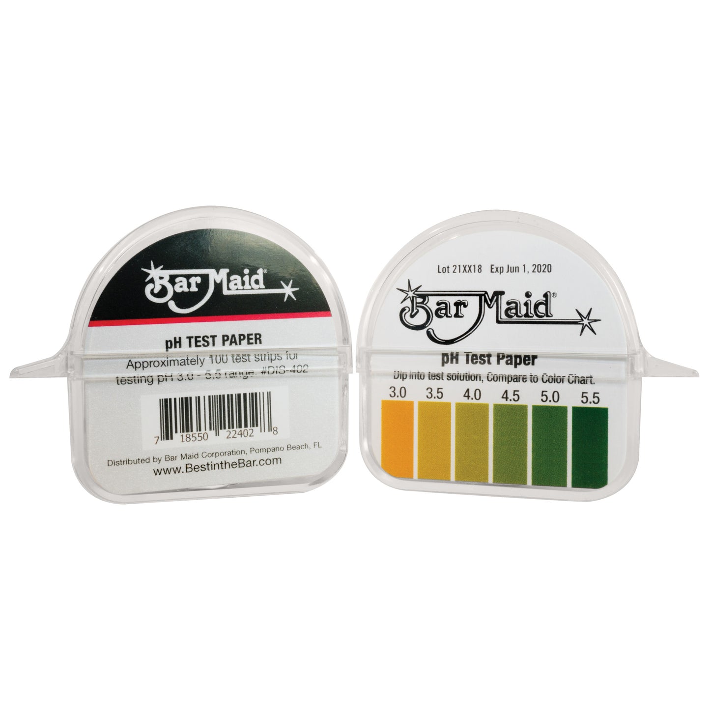 DIS-402 - Bar Maid pH Test Strips in Dispenser