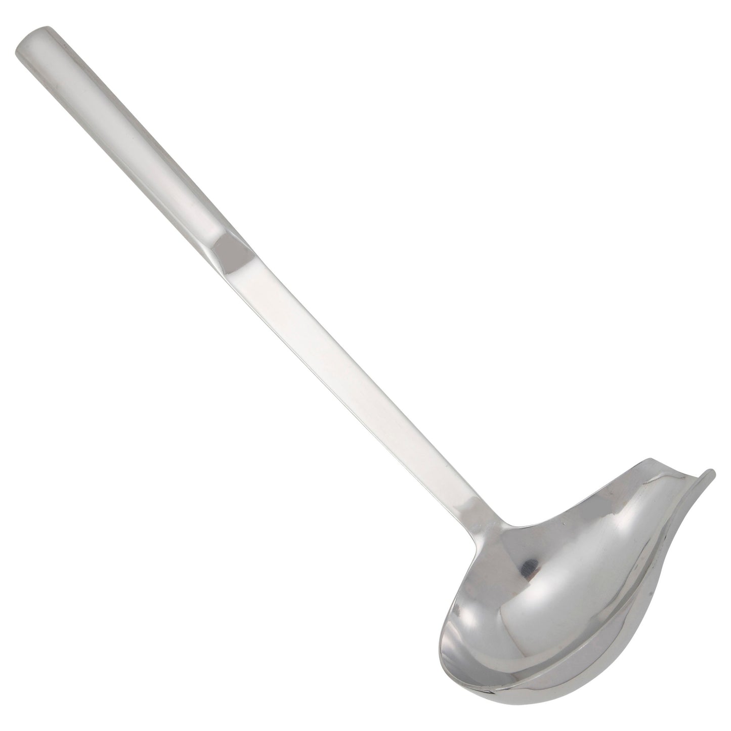 BW-SP2 - 2 oz Spout Ladle, Hollow Handle, Stainless Steel