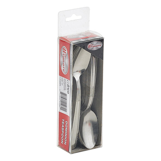 0081-01 - Dominion Teaspoon, 2-doz/pk, 18/0 Medium Weight