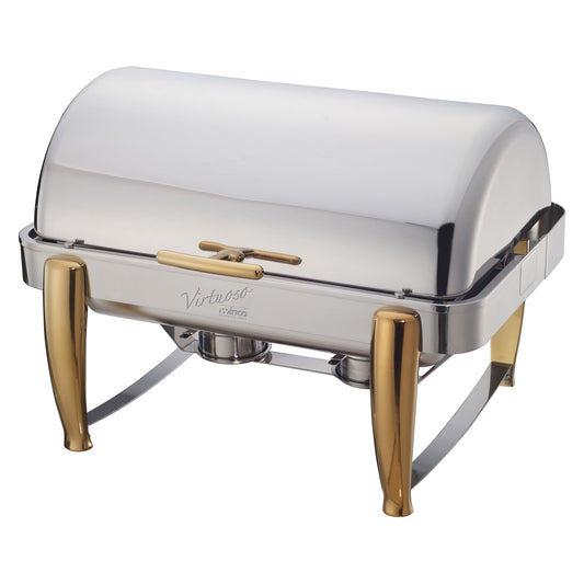 101A - Virtuoso Collection 8 Quart Full-size Roll-Top Chafer, Extra Heavyweight