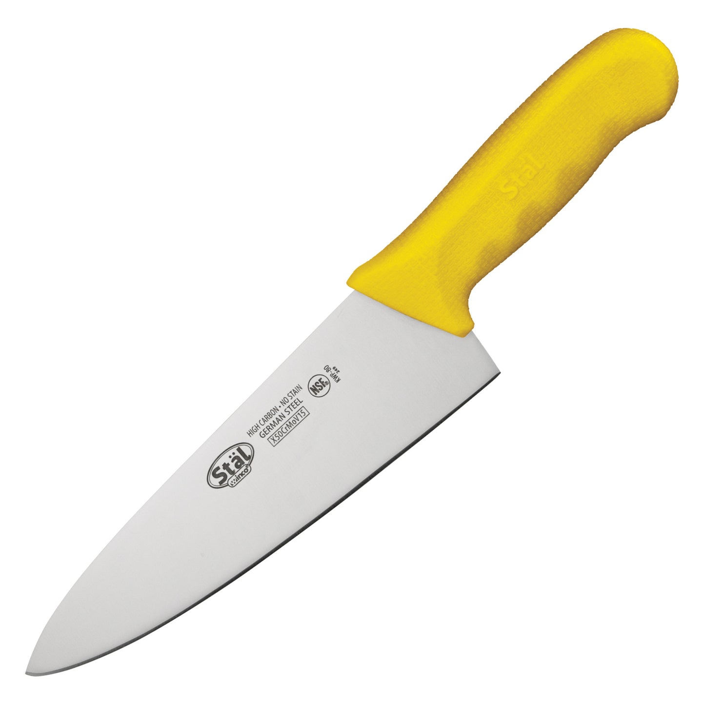 KWP-80Y - Stäl 8" Chef's Knife - Yellow
