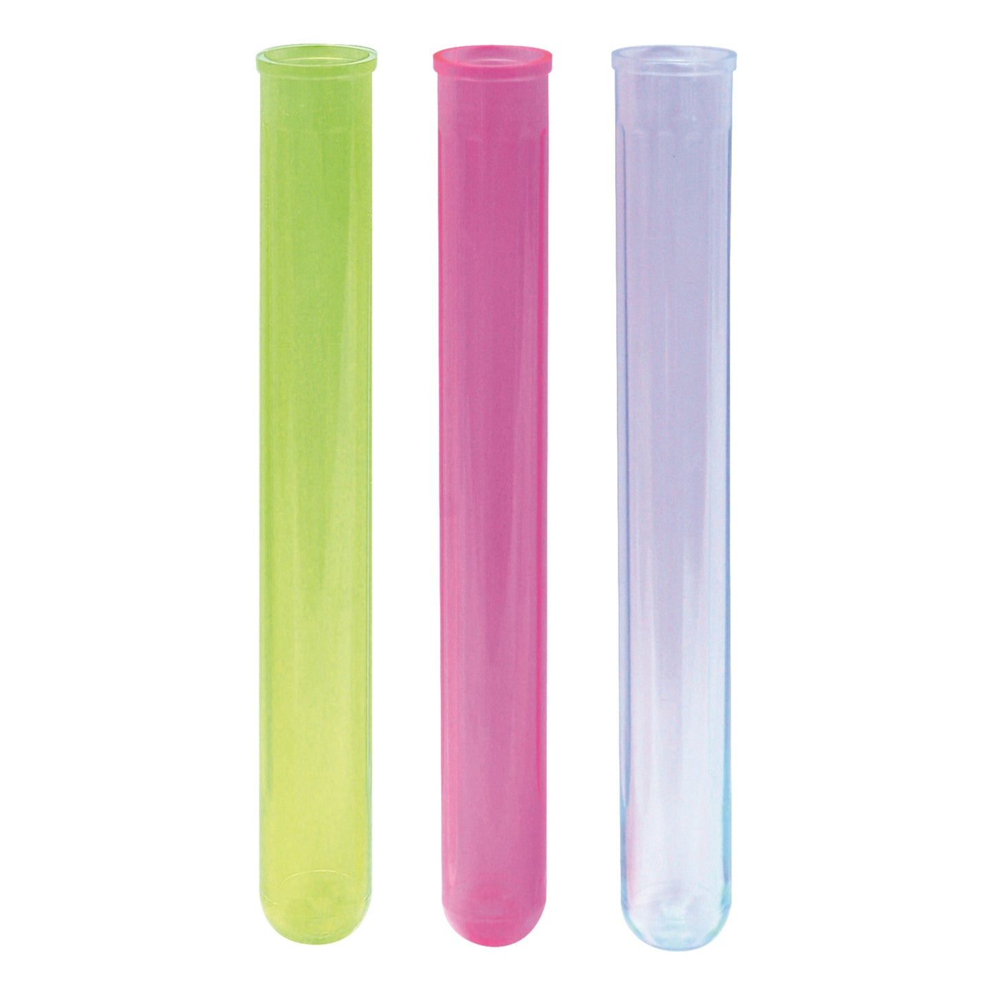 CR-1620AC - Bar Maid Shooter Tubes, Assorted Neon, 100 Pieces/Pack