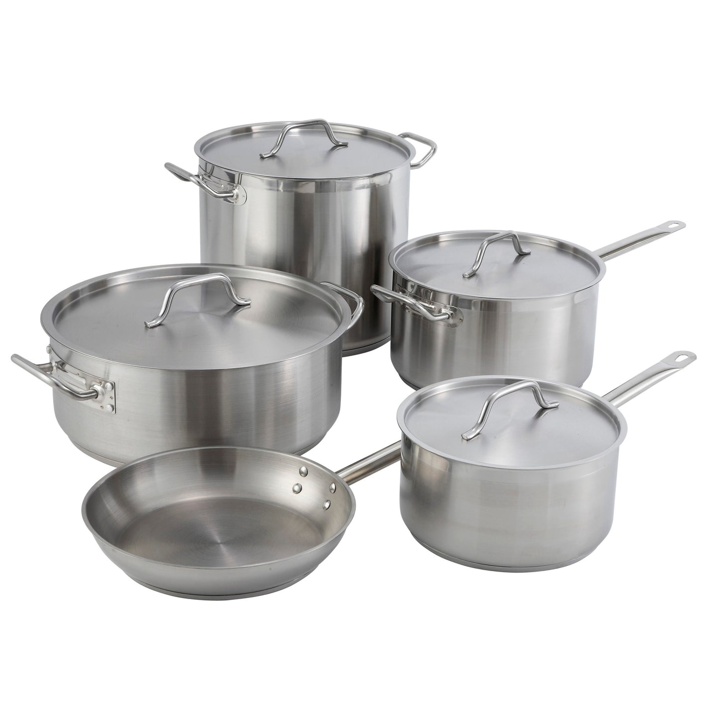 SSFP-8 - Stainless Steel Fry Pan - 8" Dia