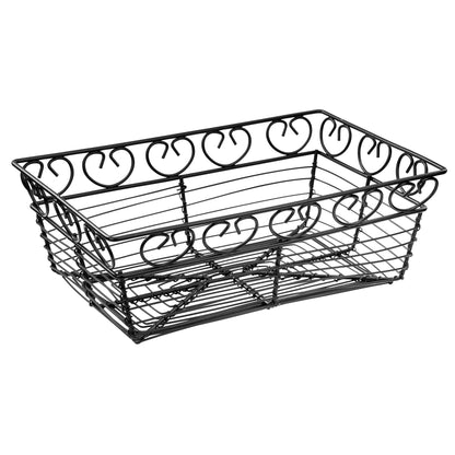 WBKG-9 - 9" Rectangular Wire Serving Basket