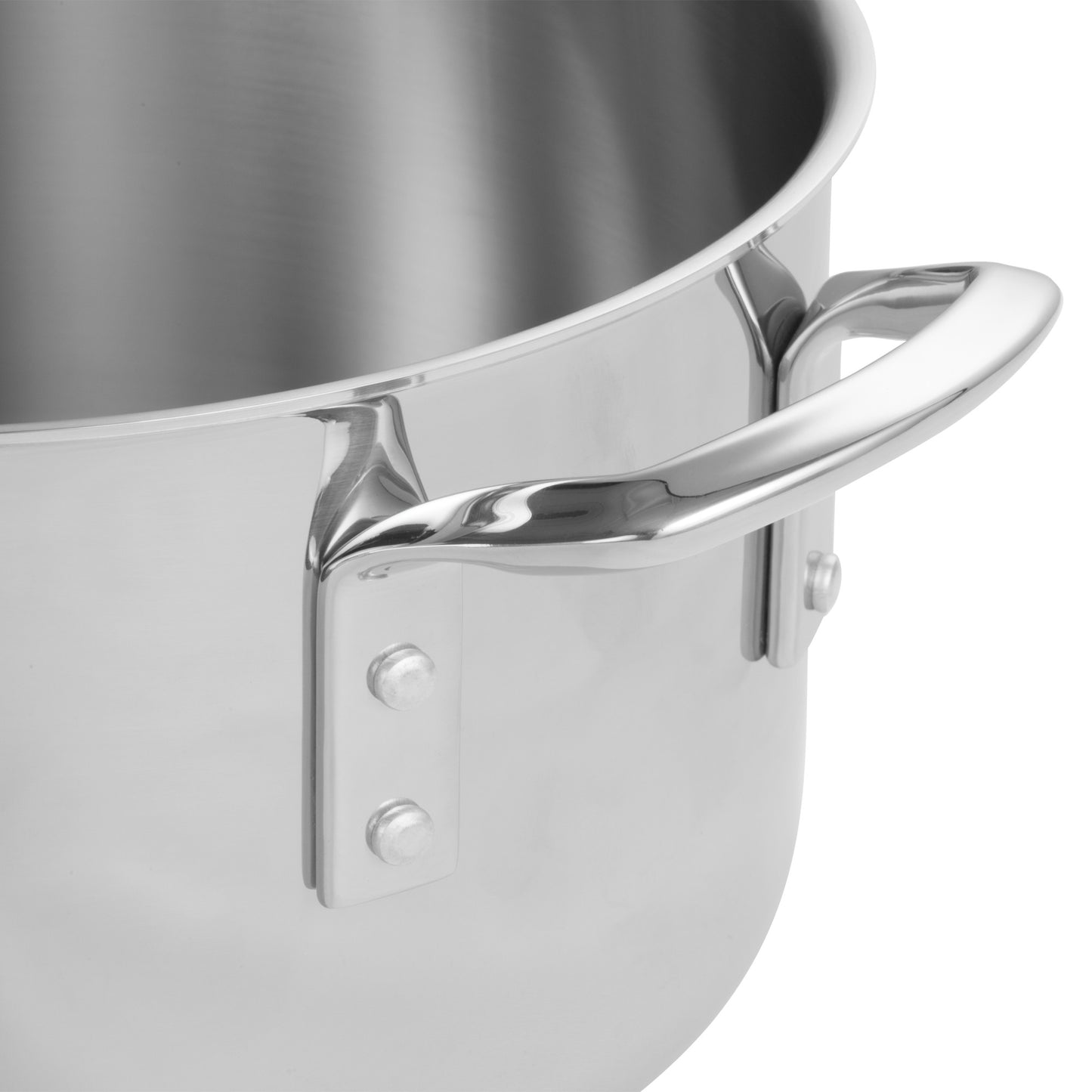 TGSP-12 - Tri-Gen Tri-Ply Stainless Steel Stock Pot with Cover - 12 Quart