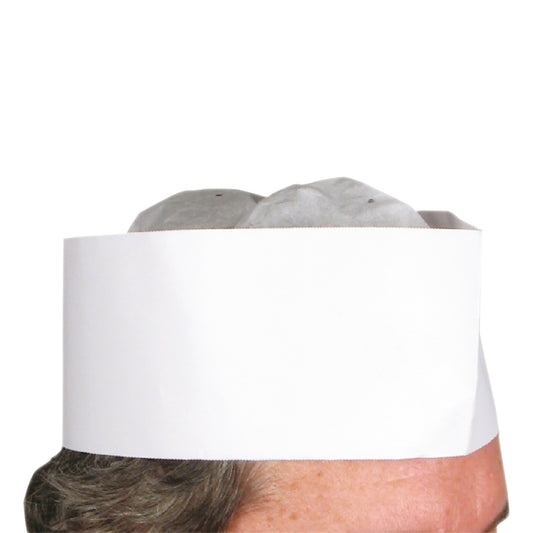 DCH-3 - Disposable Chef Hats, 3", 100pcs/box