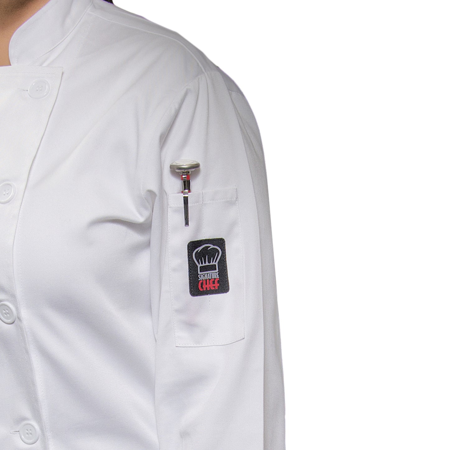 UNF-7WM - Women's Tapered Fit Chef Jacket