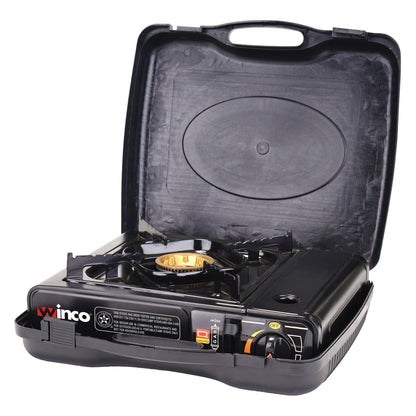 PGS-1K - Portable Gas Stove, 9500 BTUs, Brass Burner