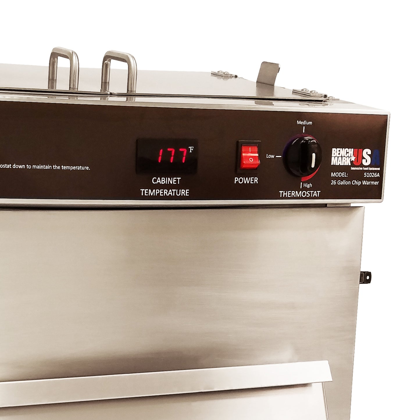 51026 - BenchmarkUSA 26 Gallon Tortilla Chip Warmer