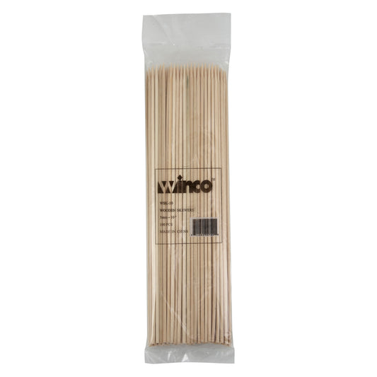 WSK-10 - 10" Bamboo Skewers, 100/bag