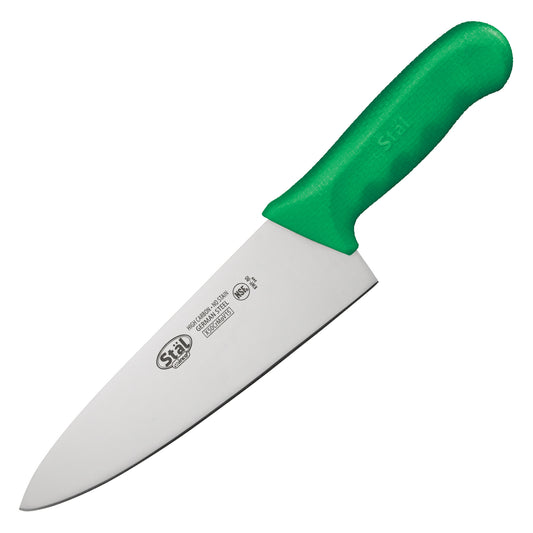 KWP-80G - Stäl 8" Chef's Knife - Green