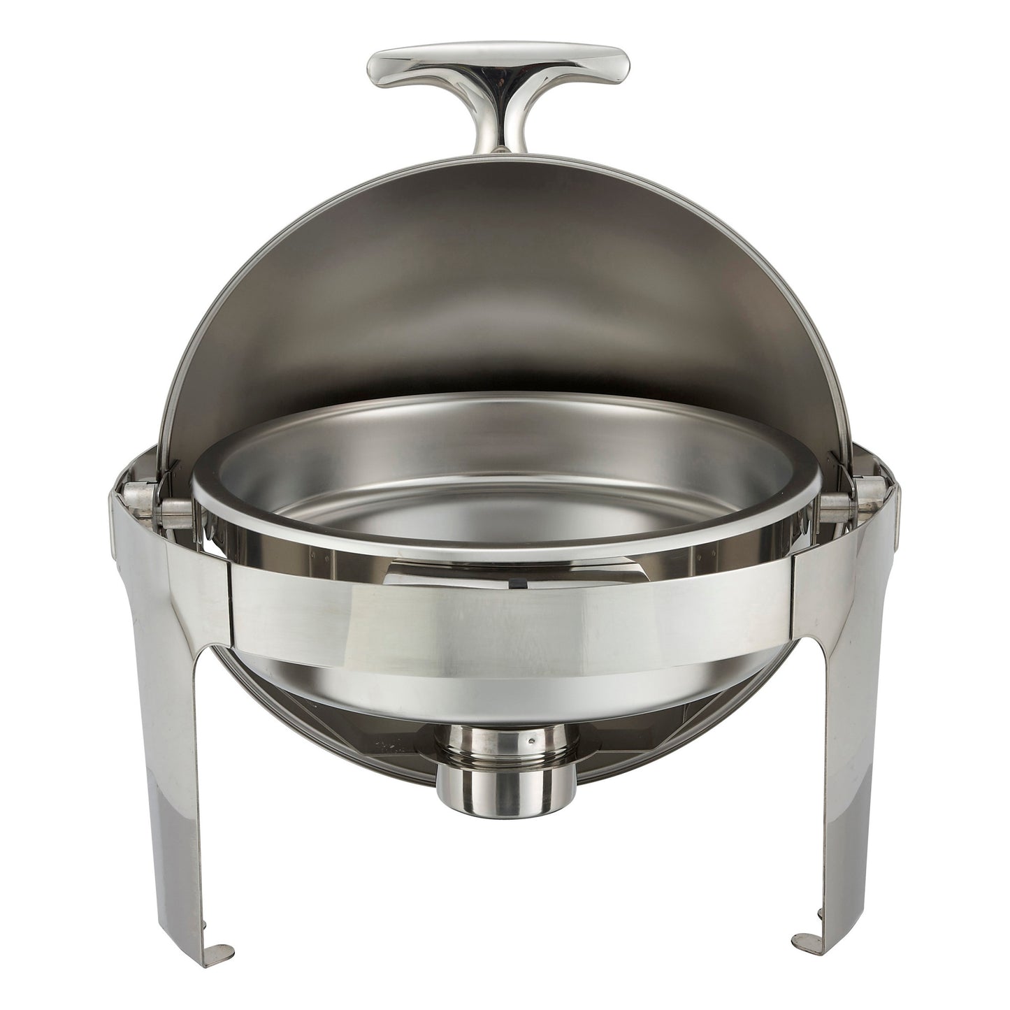 602 - Madison Collection 6 Quart Round Roll-Top Chafer, Heavyweight