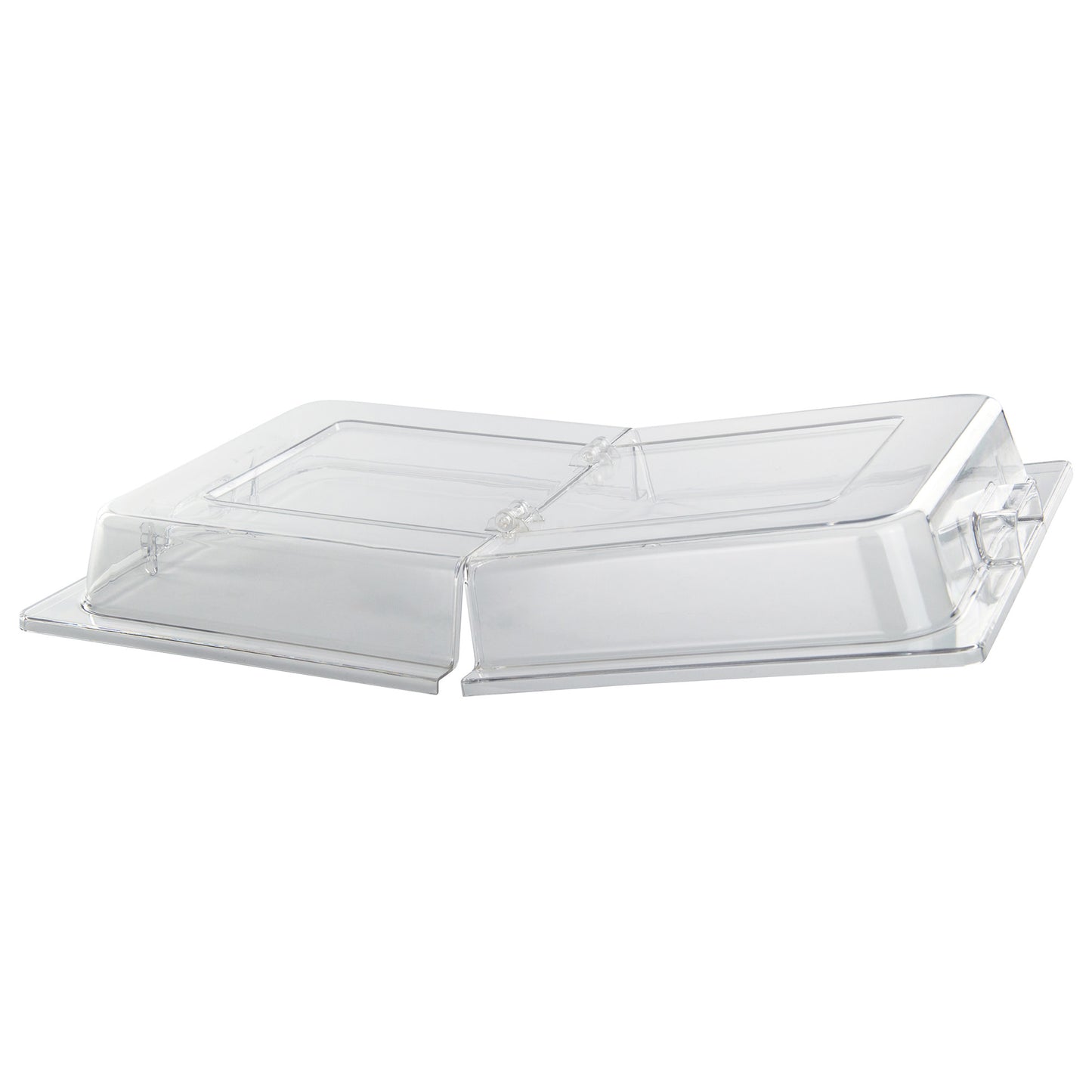 C-DPFH - Dome Cover, Full-Size, Hinged Opening, Polycarbonate