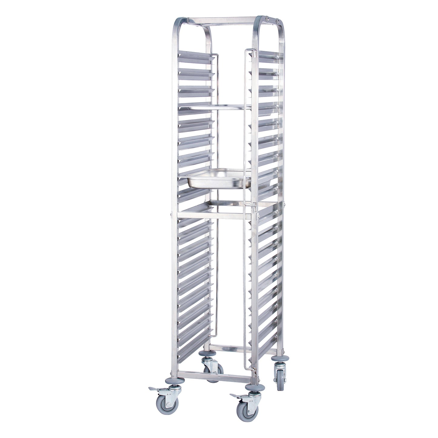 SRK-36 - 36-Tier End-Load Steam/Food Pan Rack with Brakes