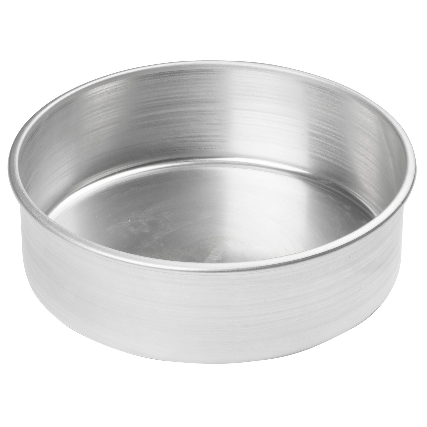 ACP-093 - Round Layer Cake Pan, Aluminum - 9" Dia x 3" H