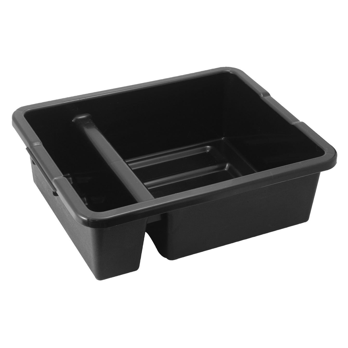 PLTC-7K - Heavyweight Polypropylene Divided Bus Box - Black